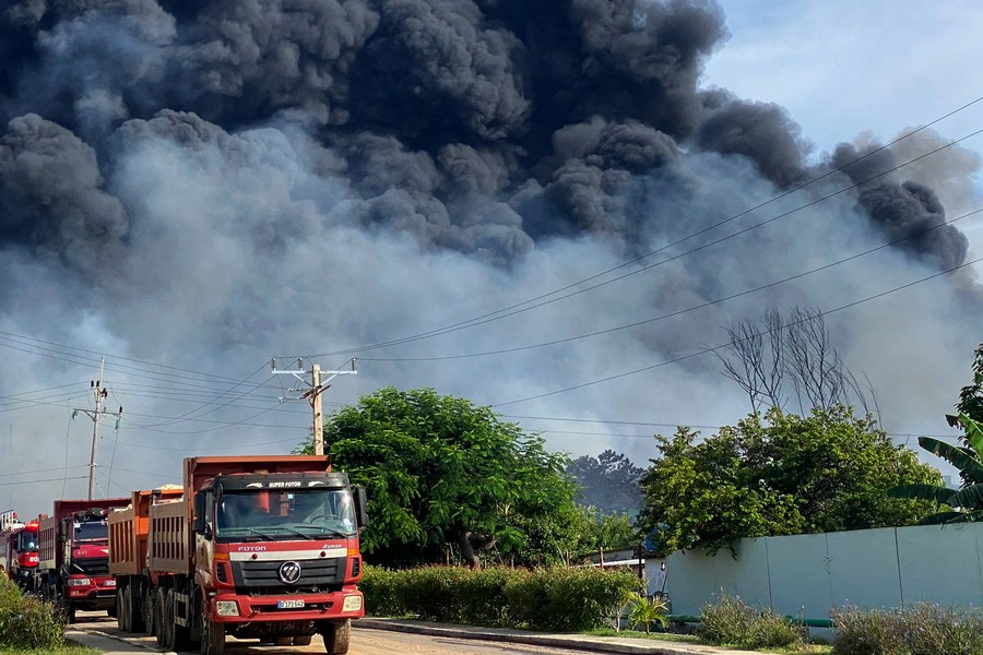 Argentina envía ayuda humanitaria a Cuba tras incendio petrolero Spanish.xinhuanet.com