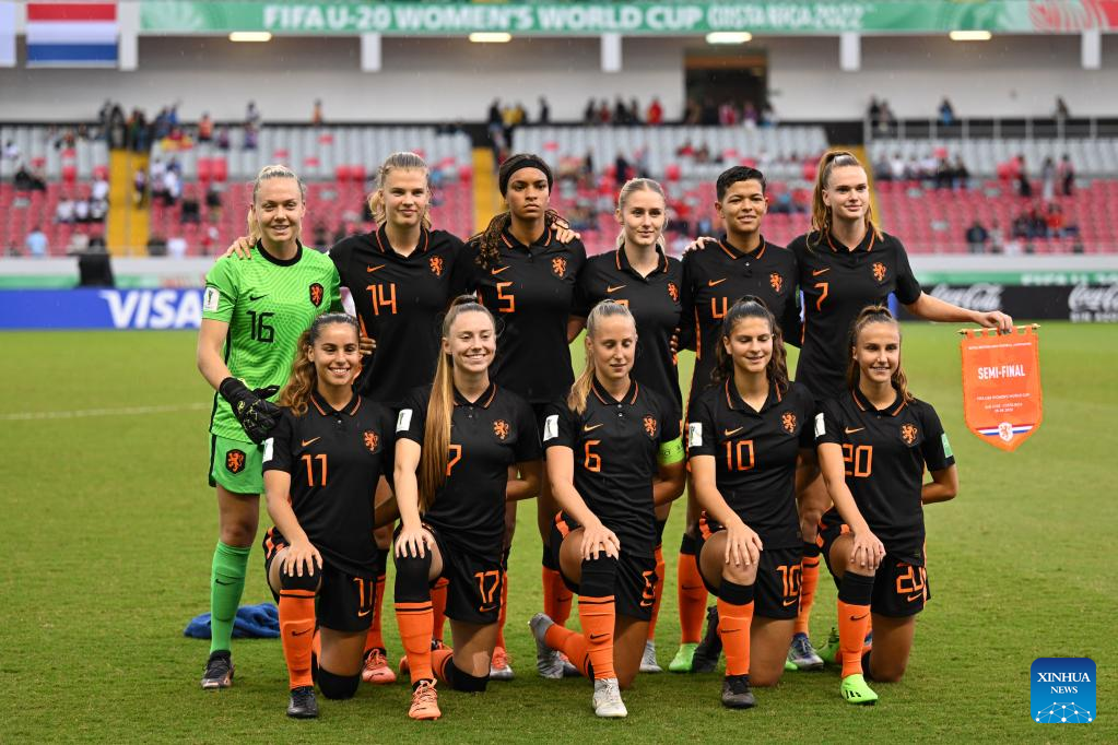 2022 FIFA U20 Women's World Cup semifinal match Spain vs. the