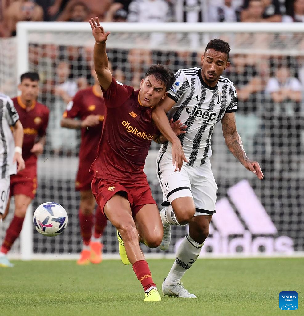 Serie A Football Match Fc Juventus Vs Roma Xinhua