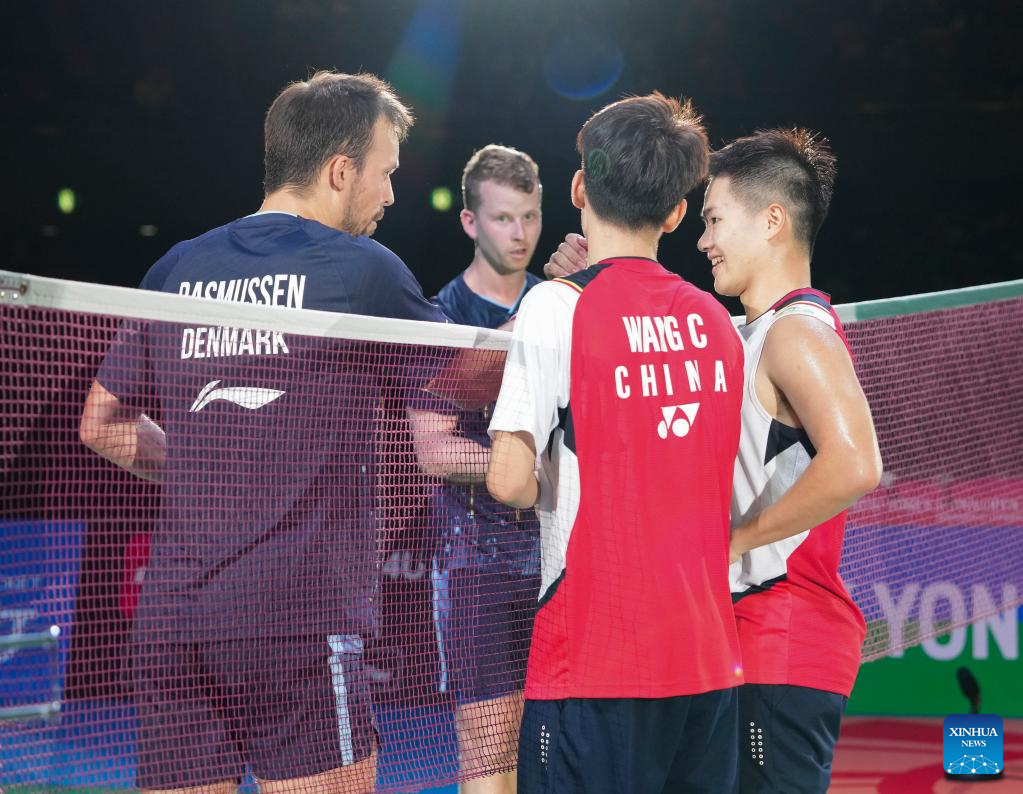 Mens doubles final at Japan Open 2022 badminton tournament-Xinhua