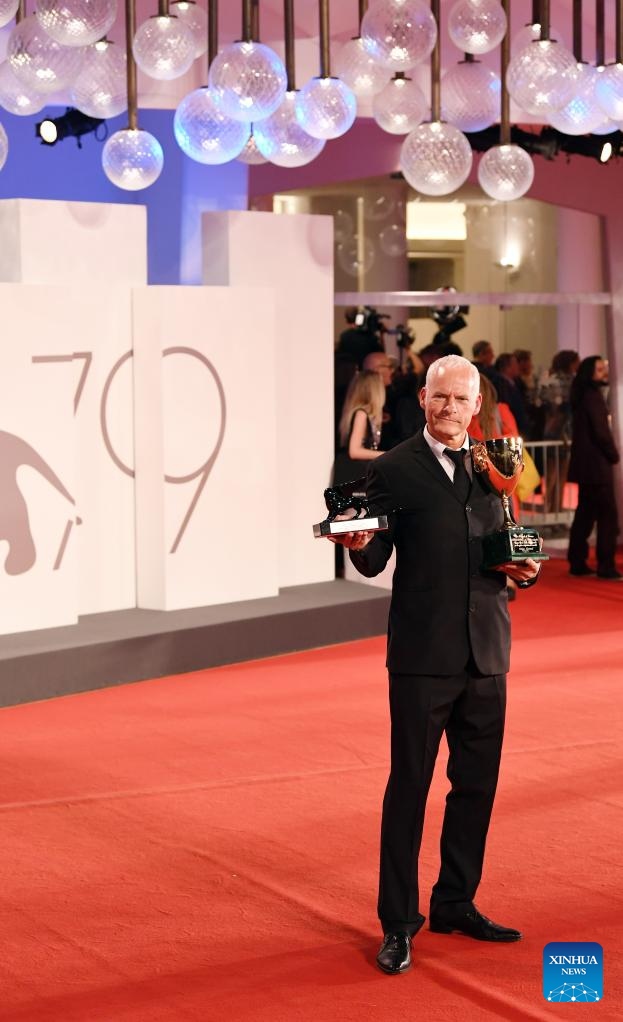 Pharrell e Blanchett vincono i primi premi per la recitazione alla 79. Mostra Internazionale d’Arte Cinematografica di Venezia – Xinhua