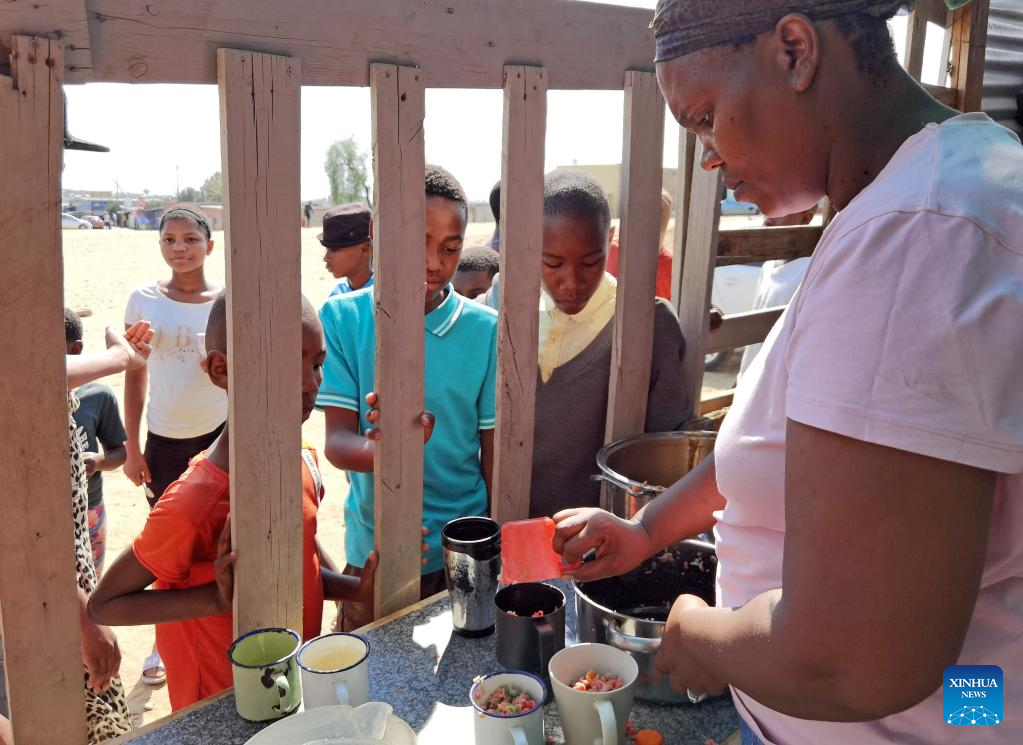 Feature Soup kitchen brings care, love to Namibian informal settlement