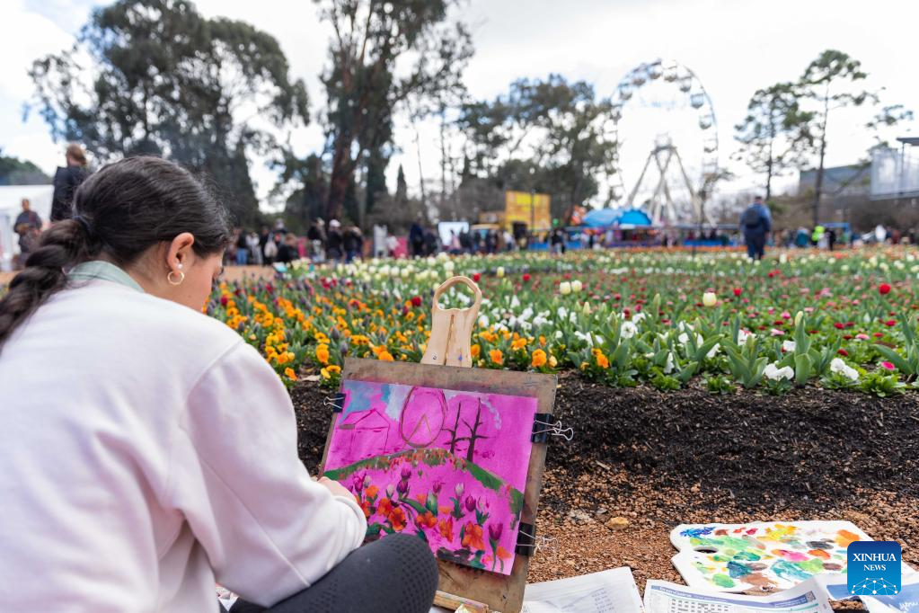 Festival event of Floriade held in Canberra, Australia