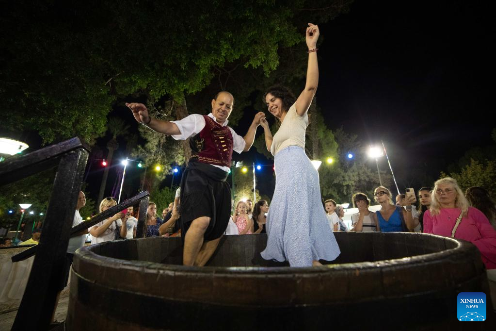 Limassol Wine Festival back to Cyprus after 2-year hiatus-Xinhua