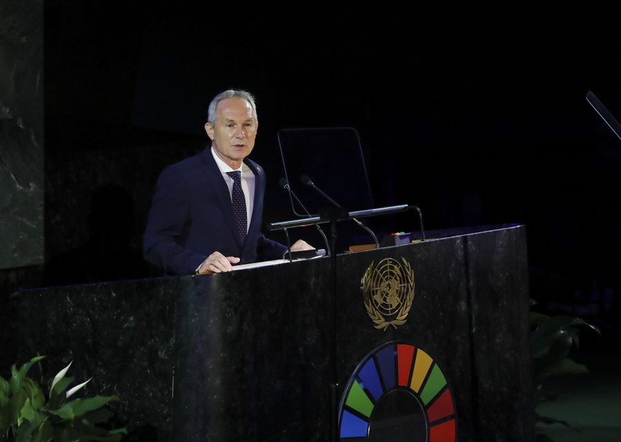 UN General Assembly president calls for world leaders to prioritize
