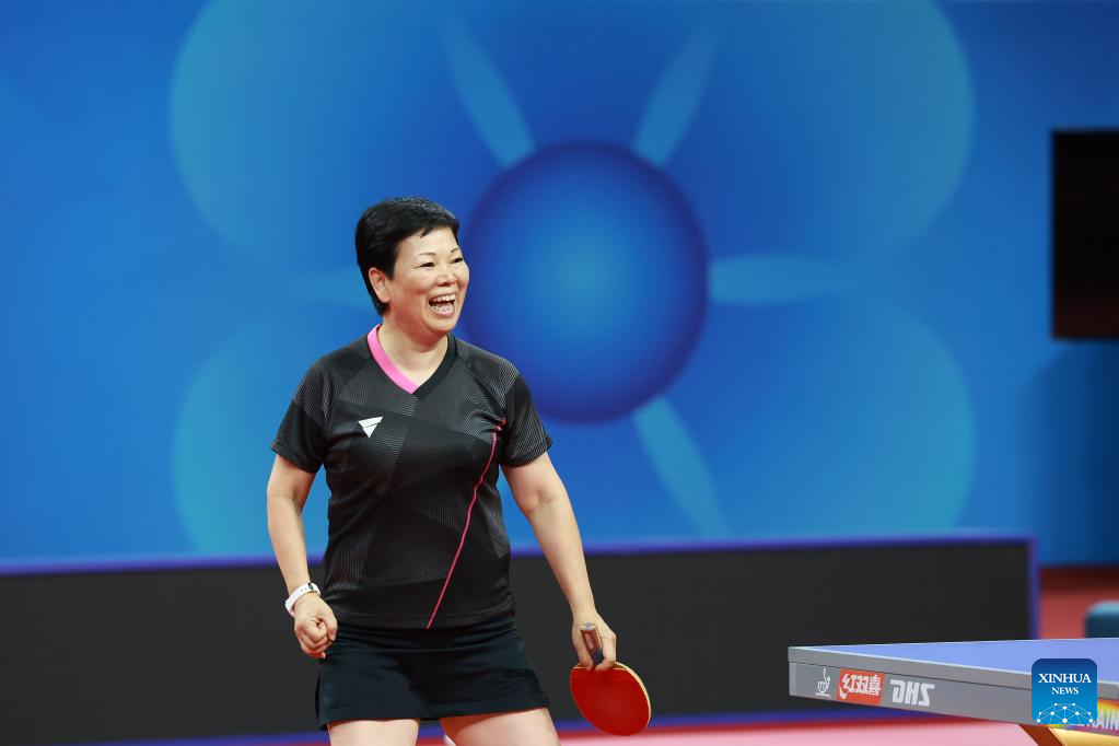 Athletes attend training session in Chengdu ahead of 2022 ITTF World
