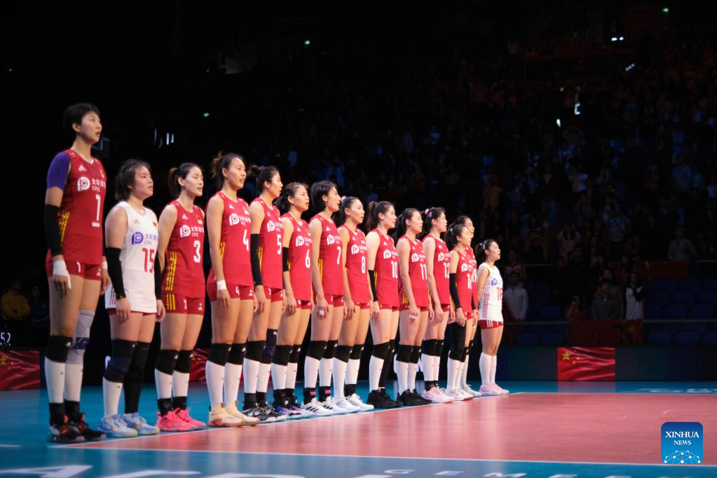 2022 Volleyball Women's World Championship China vs. BrazilXinhua
