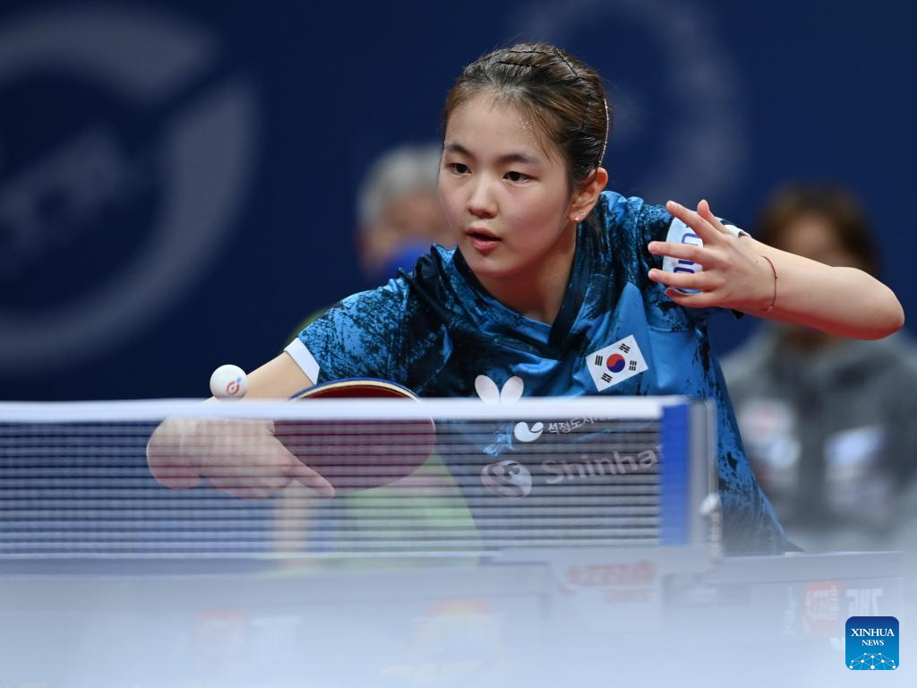 Highlights of 2022 ITTF World Team Table Tennis Championships FinalsXinhua