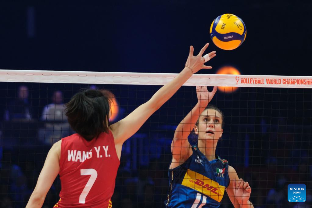 L’Italia batte la Cina in due set per passare ai quarti di finale ai Mondiali di pallavolo femminile – Xinhua