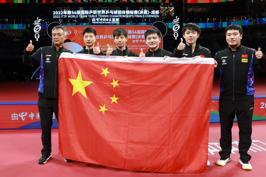 World Team Table Tennis Championships 2022: China win both men's and  women's events