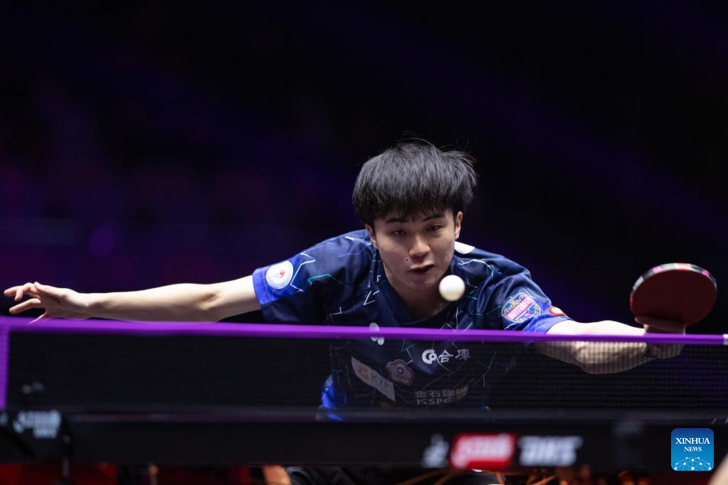 In pics: quarterfinal matches at WTT Champions Macao 2022-Xinhua