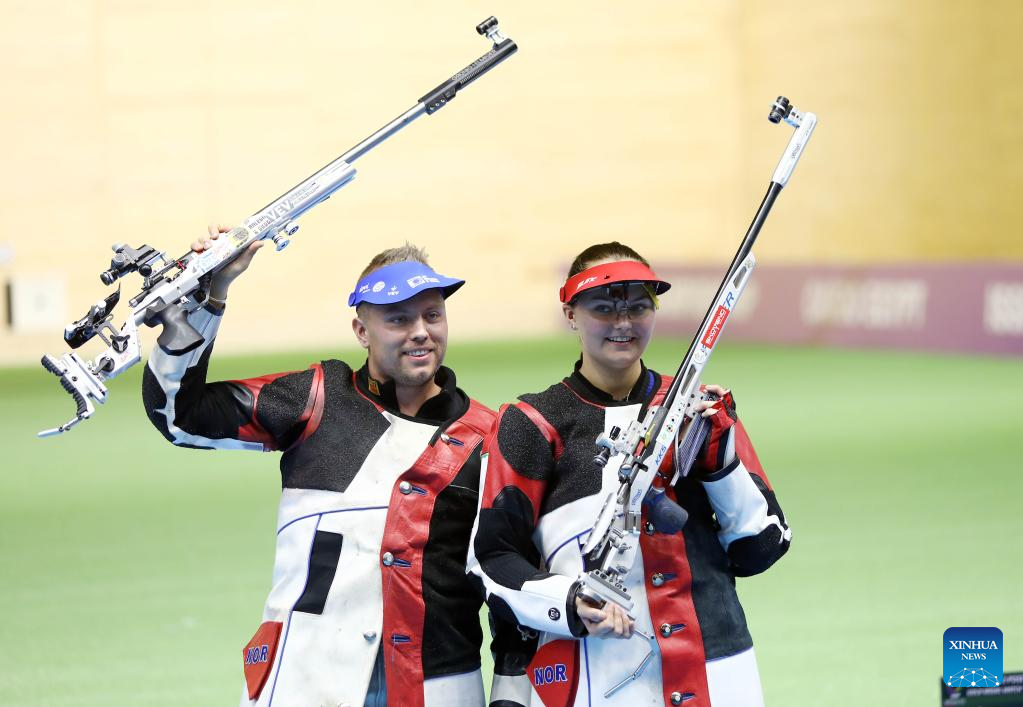 Norway wins 50m rifle 3 positions mixed team gold at World ...