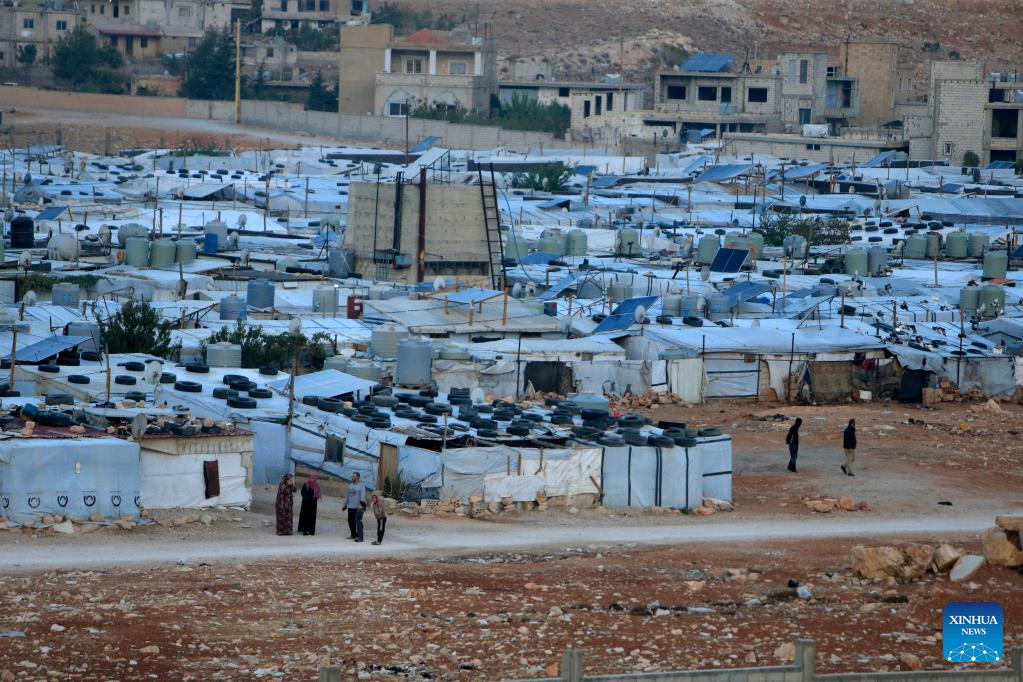 Lebanon calls on int'l community to aid Syrian refugees home return-Xinhua