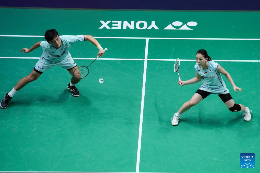 In Pics: French Open 2022 Badminton Tournament-Xinhua