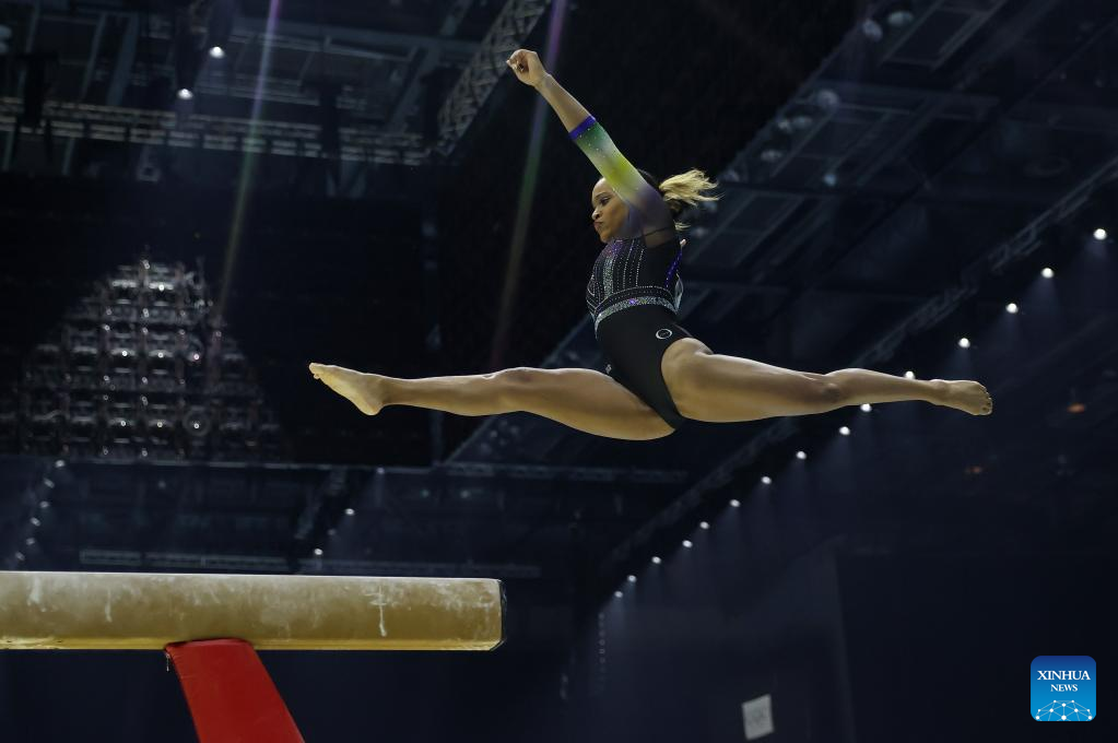 Hazuki Watanabe becomes youngest Japanese woman to win title at artistic  gymnastics world championships - The Japan Times