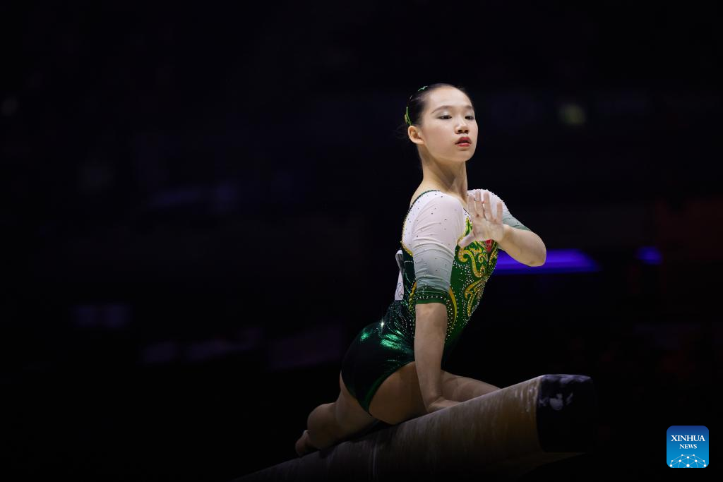 Hazuki Watanabe becomes youngest Japanese woman to win title at artistic  gymnastics world championships - The Japan Times