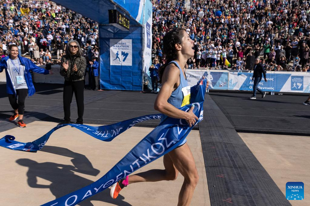 Highlights of 39th Athens Authentic Marathon-Xinhua