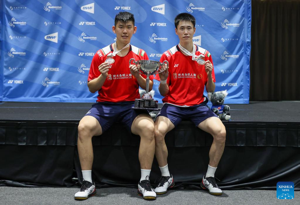 Highlights of BWF Australian Open 2022Xinhua