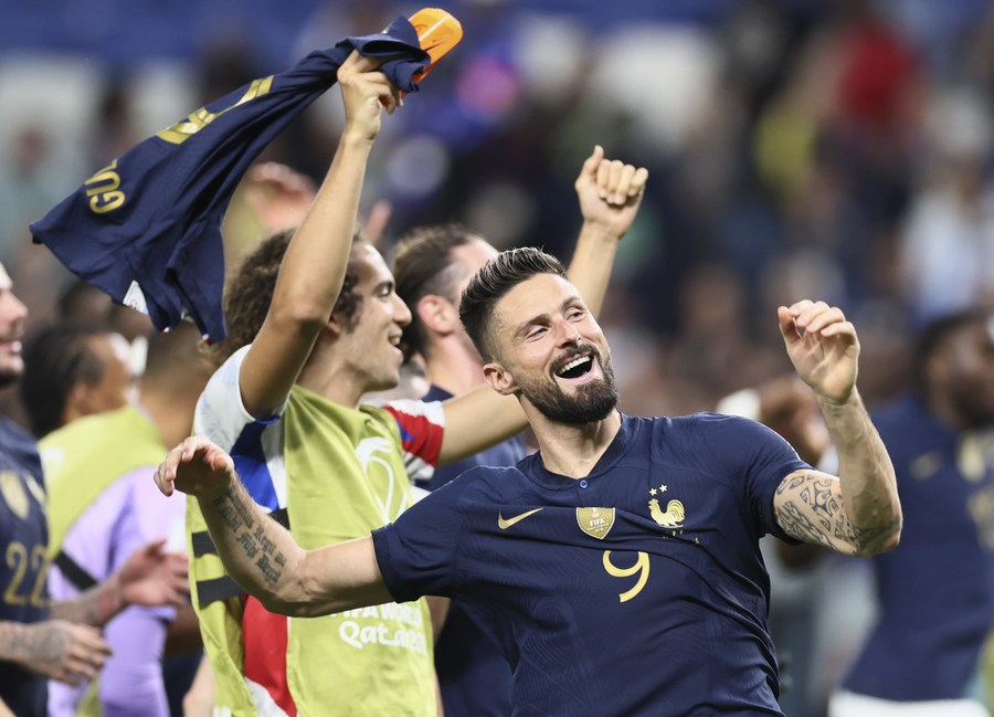 Olivier Giroud France National World Cup 2022 Shirt