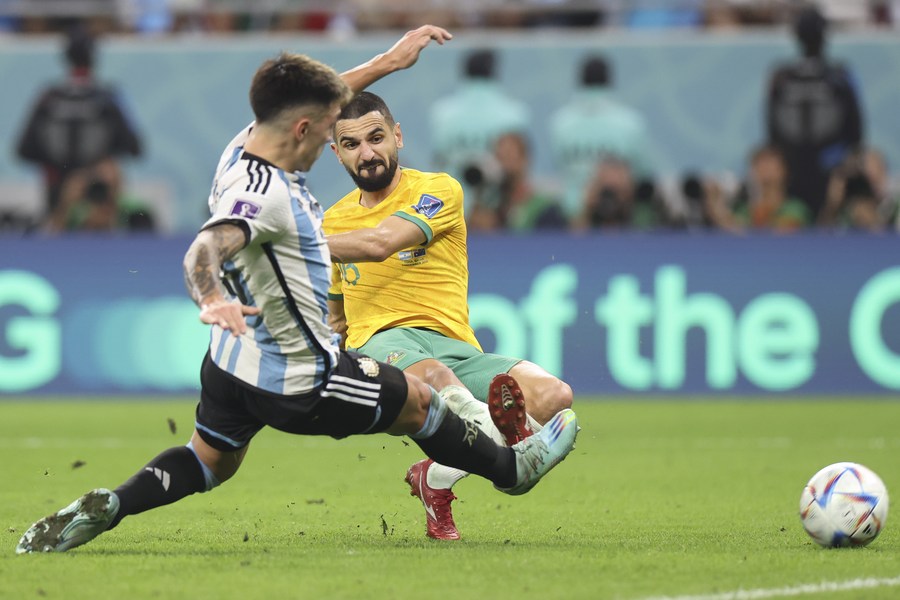 Messi, Alvarez fire Argentina into World Cup final-Xinhua