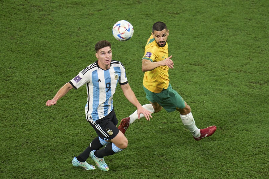 Messi, Alvarez fire Argentina into World Cup final-Xinhua