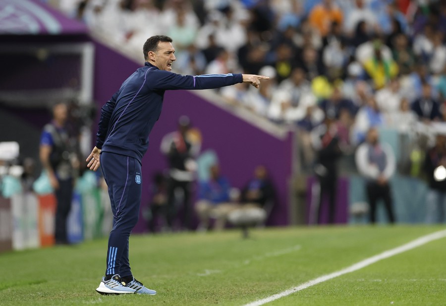 Argentina Coach Scaloni Our Spirit Means We Can Do Anything Xinhua Argentina Coach Scaloni Our Spirit Means We Can Do Anything Xinhua