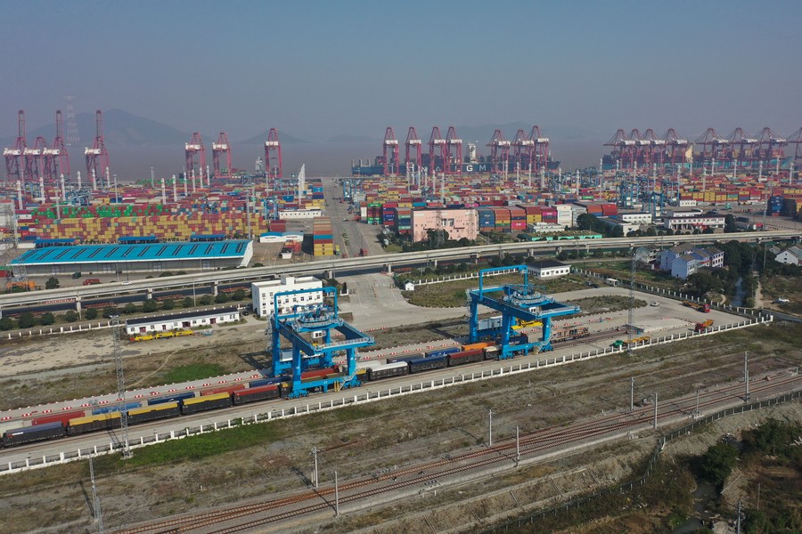 Cargo and container throughput sees growth at Ningbo-Zhoushan Port in E ...