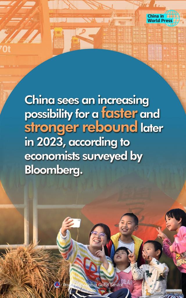 (Poster) China's economy faces faster rebound next year BloombergXinhua