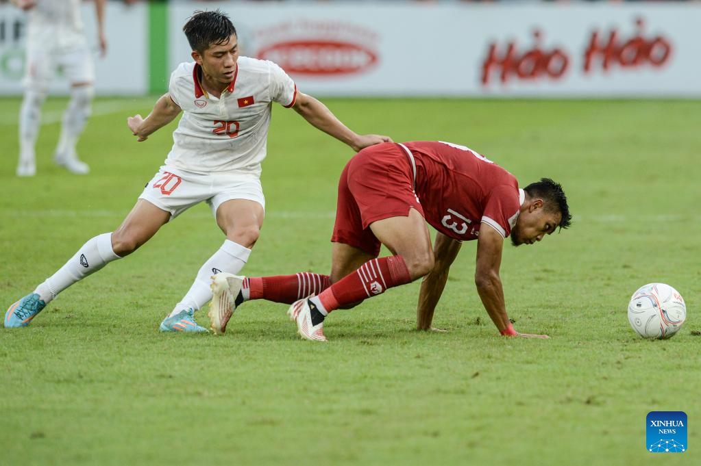 AFF Mitsubishi Electric Cup 2022: Indonesia vs. Vietnam-Xinhua