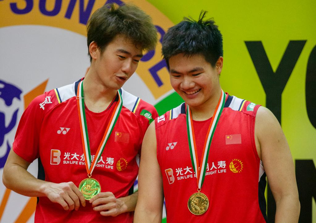 China's Liang Weikeng, Wang Chang win men's doubles title at India Open  2023 badminton tournament-Xinhua