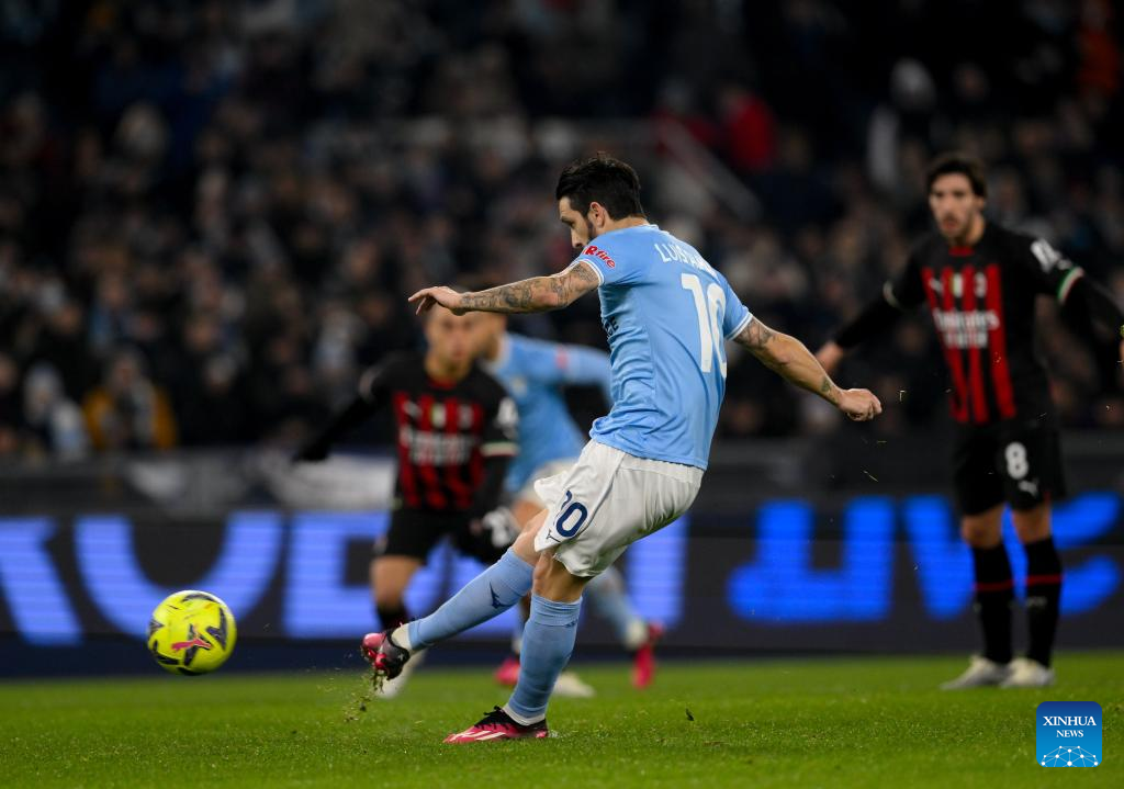 Highlights of Serie A football match-Xinhua