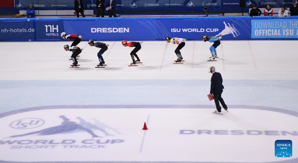 Highlights of ISU World Cup Short Track Speed Skating seriesXinhua