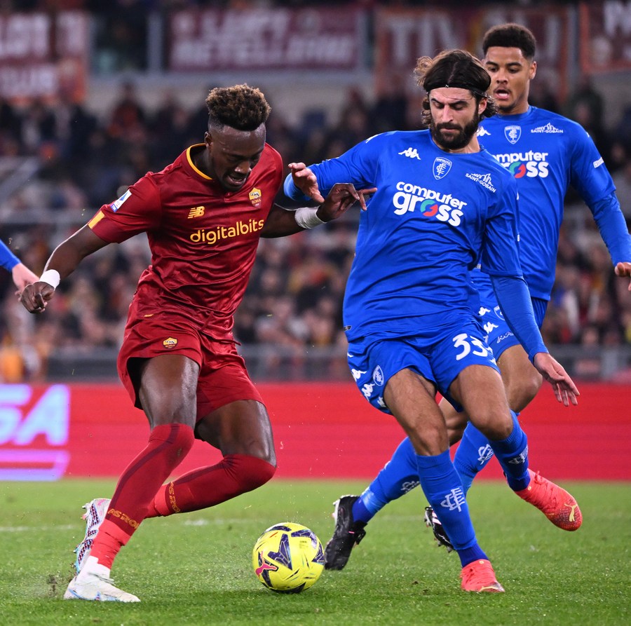 Paulo Dybala of A.S. Roma uring the Coppa Italia quarter-final