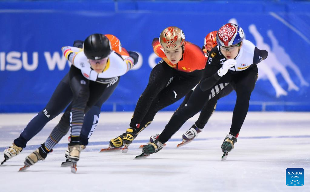 Highlights of ISU World Cup Short Track Speed Skating seriesXinhua
