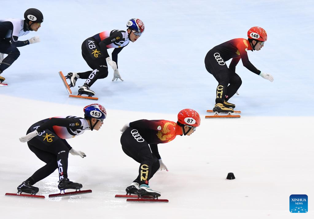 Highlights of ISU World Cup Short Track Speed Skating seriesXinhua