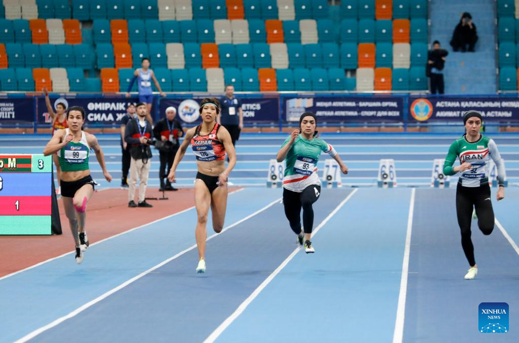 Highlights of 10th Asian Indoor Athletics Championships in Astana