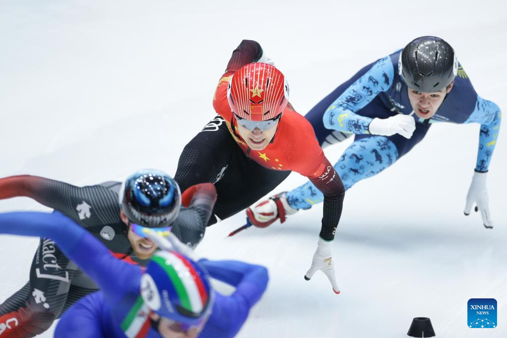 China's Short Track Relay Teams Reach ISU World Cup Finals-Xinhua