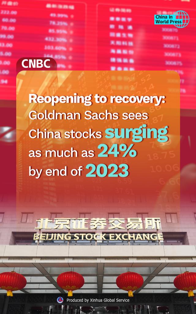 (Poster) China In World Press: Goldman Sachs Sees China Stocks Surging ...