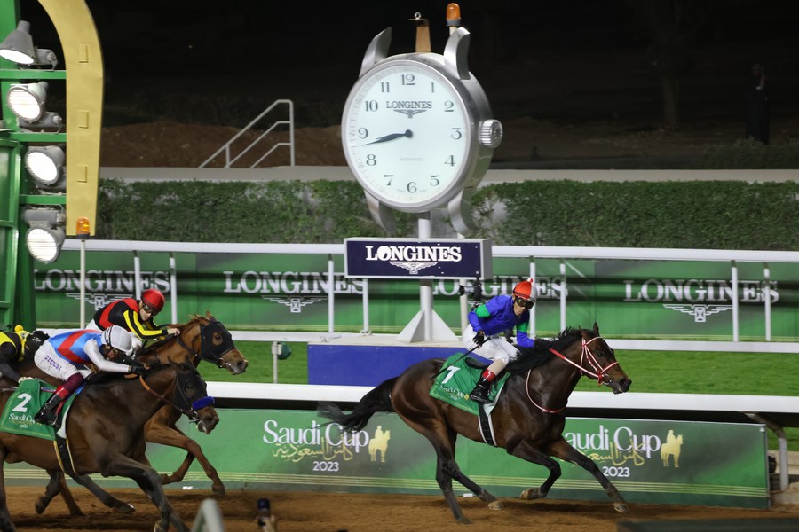 Japan's Panthalassa wins Saudi Cup horse raceXinhua