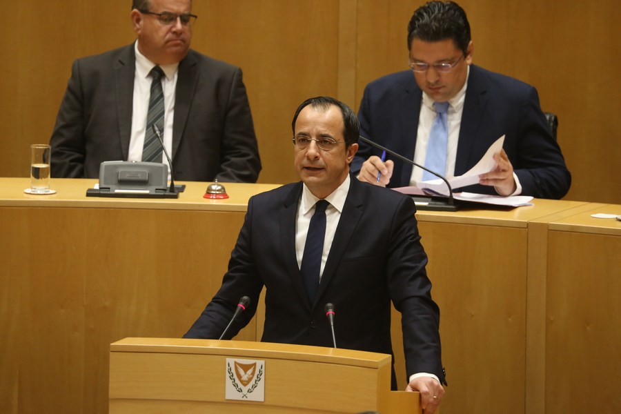 Christodoulides wurde als Präsident von Zypern und Xinhua vereidigt