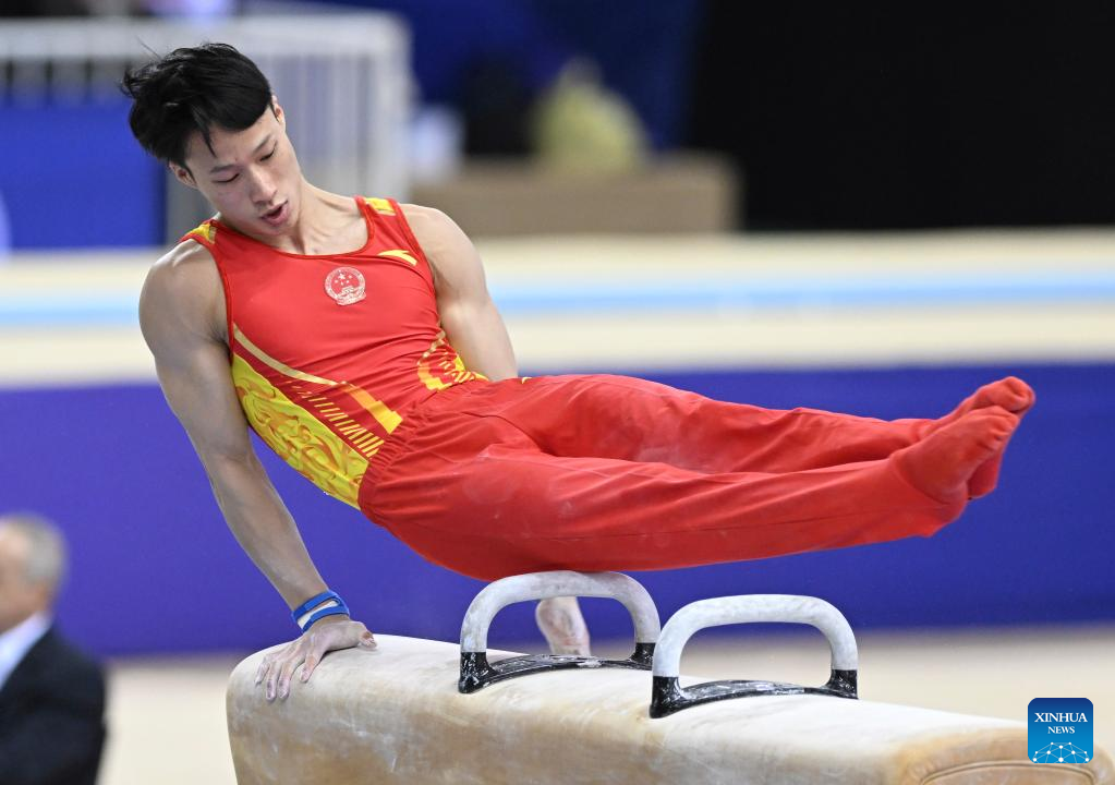 Highlights of 15th FIG Artistic Gymnastics World Cup-Xinhua