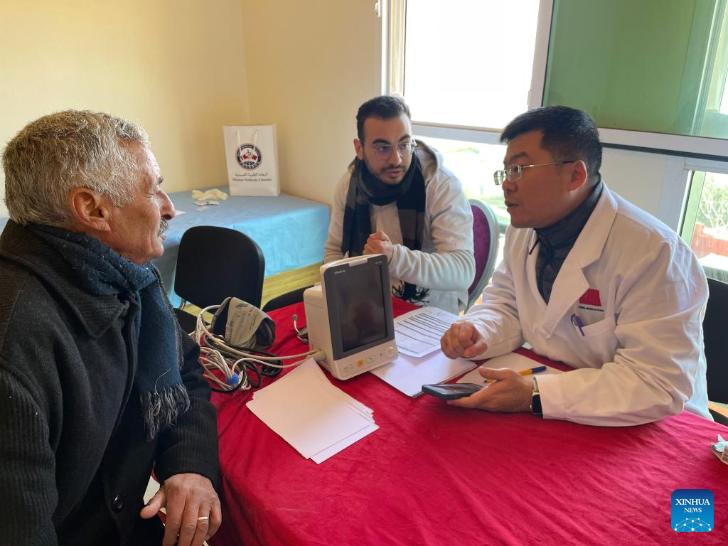 Photo of Čínsky lekársky tím poskytuje lekárske služby miestnym ľuďom v Maroku-Xinhua