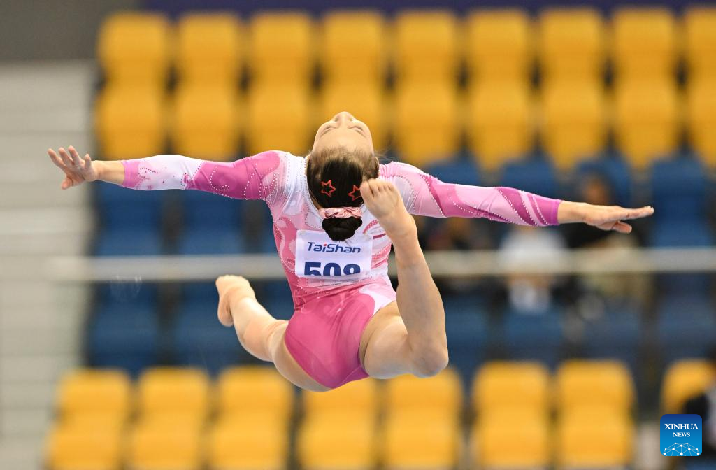 In pics 15th FIG Artistic Gymnastics World CupXinhua