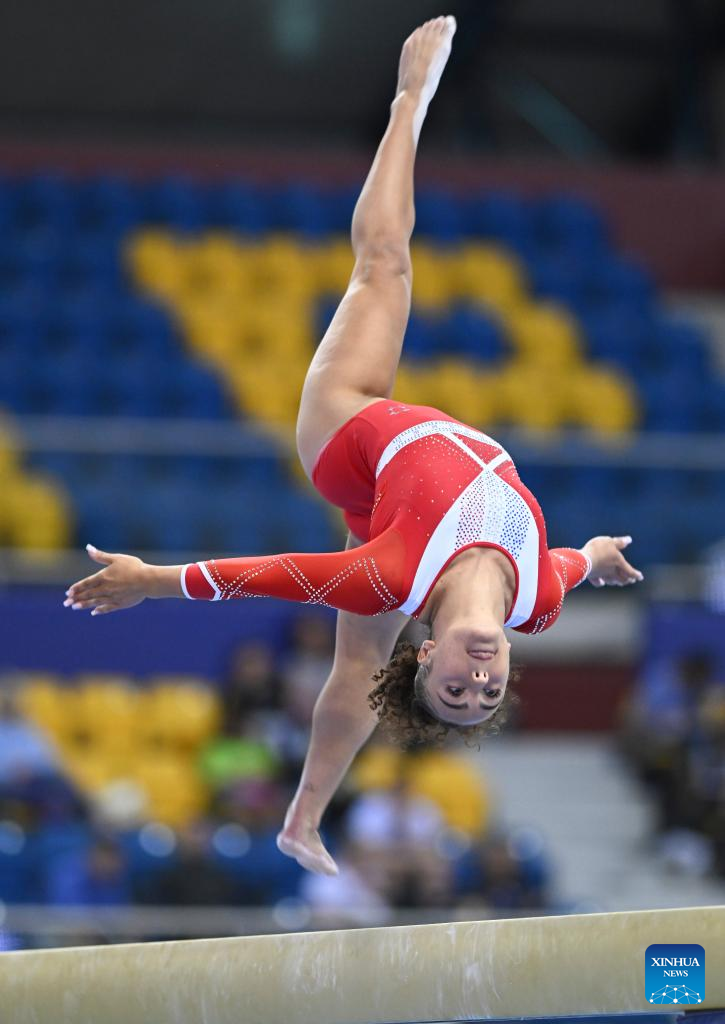 In pics 15th FIG Artistic Gymnastics World CupXinhua