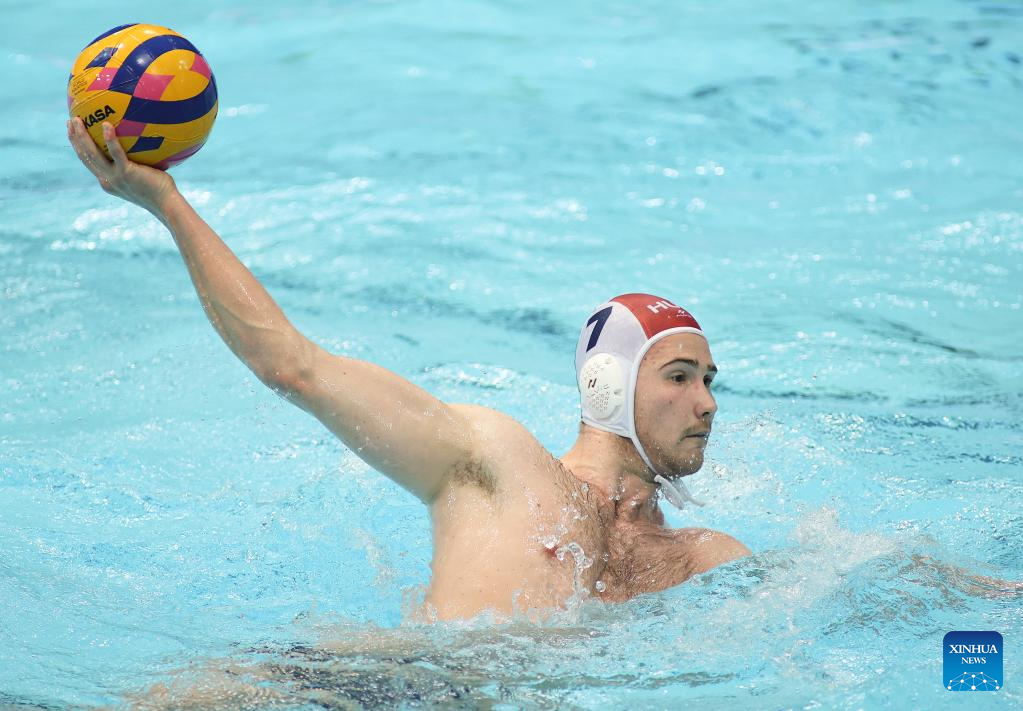 Men's Water Polo World Cup Hungary vs. ItalyXinhua