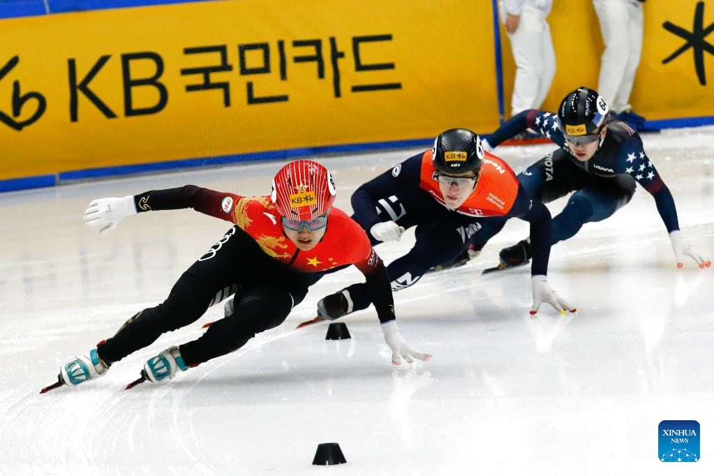 Highlights Of Isu World Short Track Speed Skating Championships-xinhua