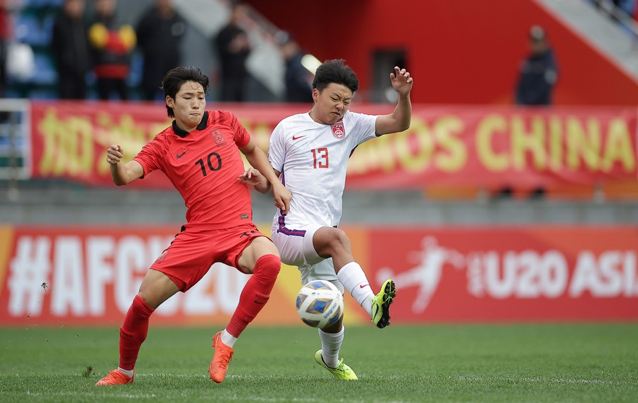 AFC U20 아시안컵 8강전 – 한국, 신화통신에서 중국 제압