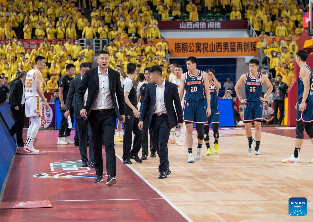 Cba League: Shanxi Loongs Vs. Guangdong Southern Tigers-xinhua