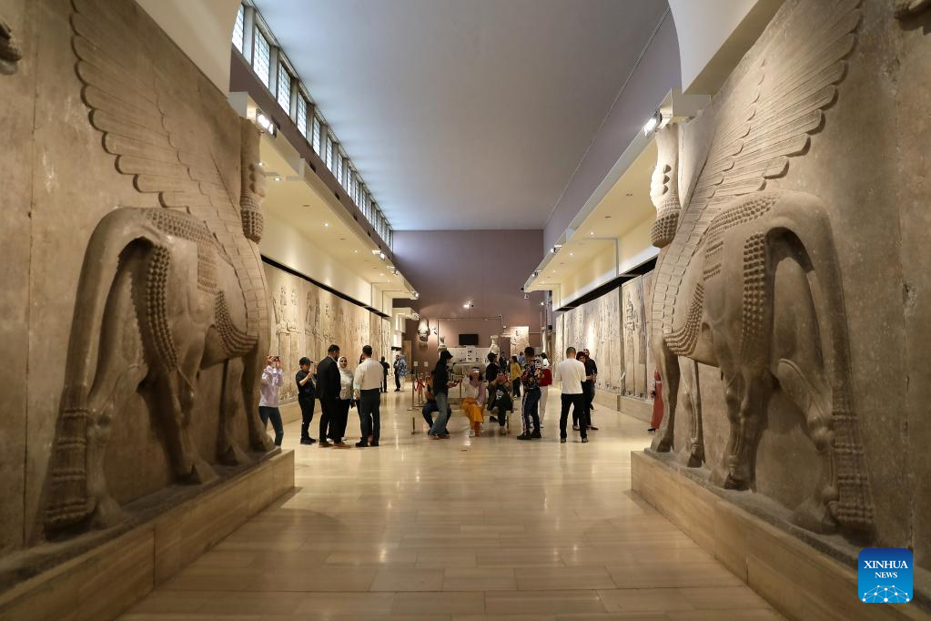 In Pics Iraqi National Museum In Baghdad Xinhua