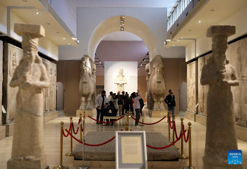 In Pics Iraqi National Museum In Baghdad Xinhua